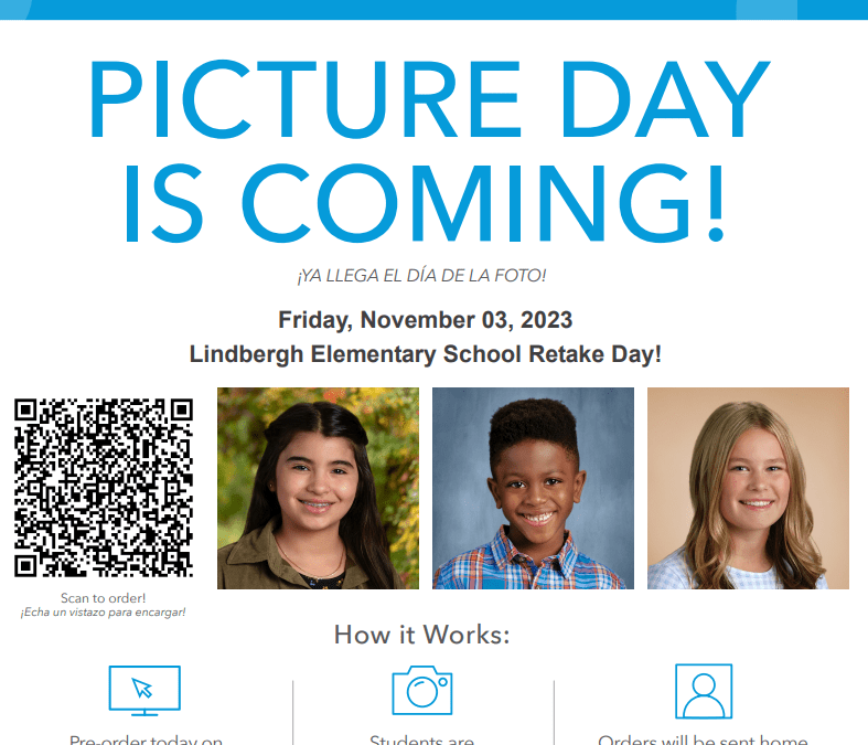 Picture Retake Day is Nov. 3rd!
